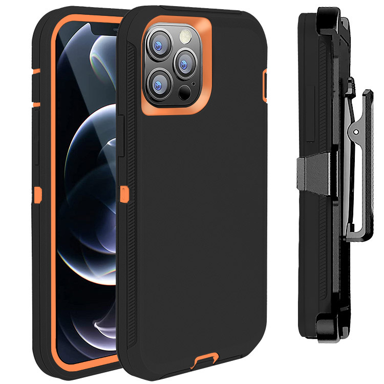 iPhone Xr Heavy Duty Case {Shock Proof Case with 3 Layer Rubber, Shatter  Resistant, [Tough Armour] Rugged Case Compatible for iPhone Xr} Black 