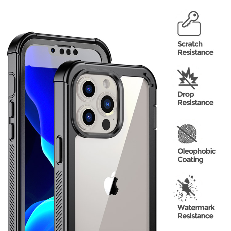 iPhone 13 Case Clear Full Body Protection Heavy Duty Phone Case