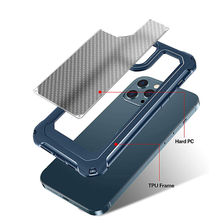 iPhone 14 Pro Case Casebus Slim Carbon Fiber Phone Case Matte