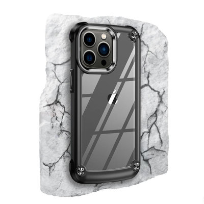 iPhone 11 Case - Heavy Duty Clear Phone Case - Casebus Crystal Clear Phone Case, Slim TPU Frame Bumper Scratch Resistant Heavy Duty Protective Shockproof Cover - JAHLEEL