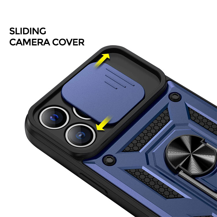 iPhone 16 Pro Max Case Heavy Duty Phone Case Casebus Slide Camera