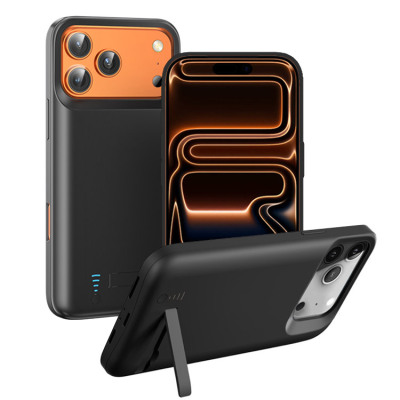 MacBook Pro 16 (A2141) Case - Battery Phone Case - Casebus Classic Battery Phone Case, Portable Charging Case with Kickstand, Support Wired Headphone, Priority Charging Rechargeable Backup Charger - BELVA