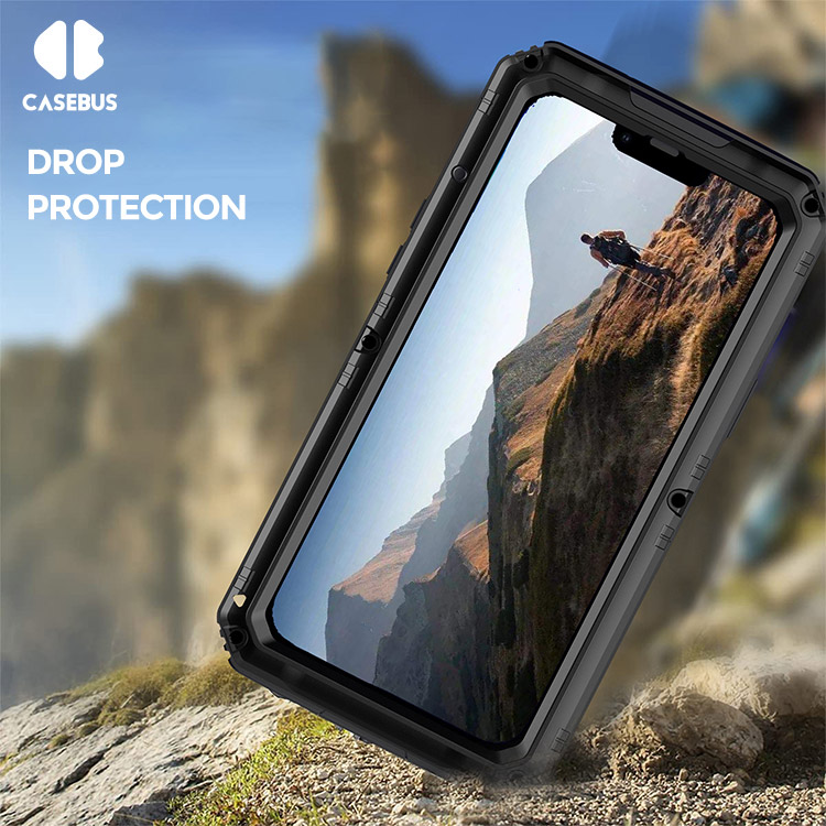 Full Body Protection Heavy Duty Phone Case - Casebus Double Sided HD Clear  Anti-Peep Magnetic Phone Case, Built in Privacy Screen Protector Metal  Bumper Frame 360 Full Protective Cover - LOONEY - Casebus
