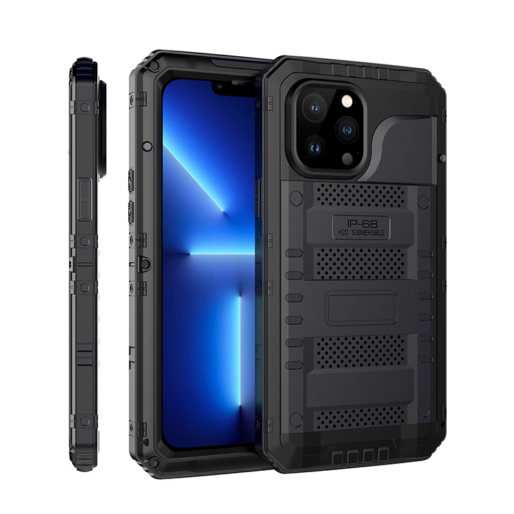 Heavy Duty Metal Full Body Protection Waterproof Phone Case Casebus