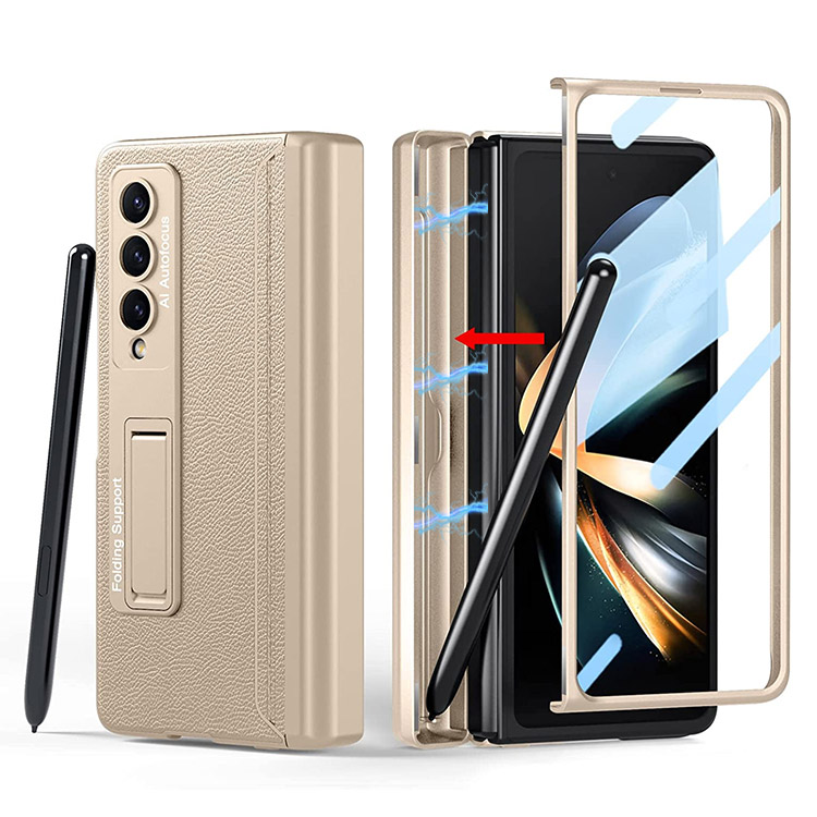for Samsung Galaxy Z Fold 5 Hinge Protection Case with S Pen