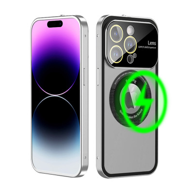 Samsung Galaxy S21FE Case - Heavy Duty Phone Case - Casebus Full Camera Lens Protector Phone Case, Compatible with MagSafe, Open In One Step Magnetic Bouncing Buckles & Shockproof Explosion Proof Frosted Back Cover - PANOS