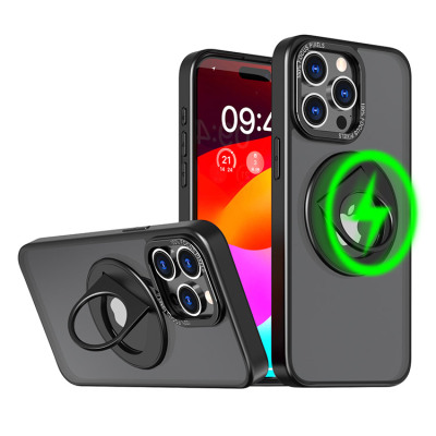 Samsung Galaxy A12 Case - Heavy Duty Phone Case - Casebus Rotatable Ring Holder Stand, Support Magsafe, Magnetic Kickstand, Shockproof - CARTER