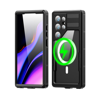 Samsung Galaxy S24 Ultra Case - Heavy Duty Waterproof Phone Case - Casebus IP68 Waterproof Phone Case, Support Magsafe, Built in Screen Protector, Full Body Heavy Duty Shockproof - RYAN