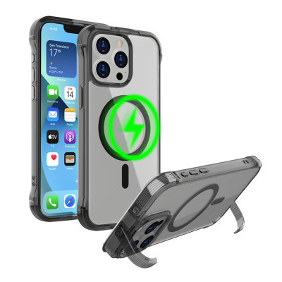 iPhone 13 Case - Heavy Duty Phone Case - Casebus Magnetic Phone Case, Compatible with MagSafe, with Invisible Stand, Shockproof Cover - RIDLEY