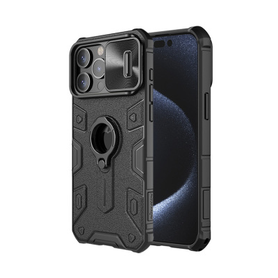 Heavy Duty Phone Case - Casebus Heavy Duty Bumper Phone Case, Shockproof Protection, with Stand & Slide Camera Cover - KIRWIN