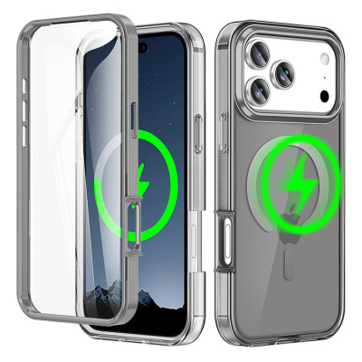 Heavy Duty Full Body Protection Phone Case - Casebus Magnetic Phone Case, Compatible with MagSafe, with Built in Screen Protector, Shockproof - GERRY