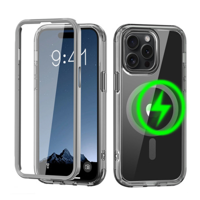 MacBook Pro 16 (A3403/A3186) Case - Heavy Duty Full Body Protection Phone Case - Casebus Magnetic Phone Case, Compatible with MagSafe, with Built in Screen Protector, Shockproof - GERRY