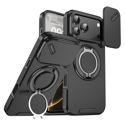 Samsung Galaxy A13 5G Case - Heavy Duty Phone Case - Casebus Heavy Duty Phone Case, with Camera Cover & 360 Kickstand Ring - OLIVER