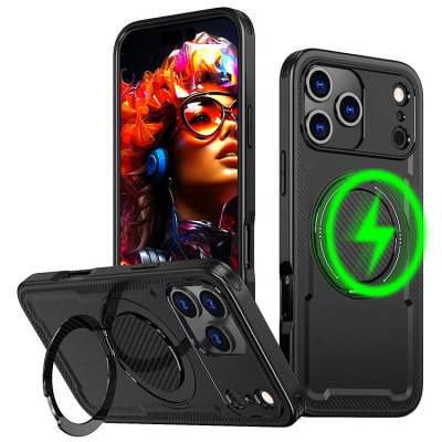 Samsung Galaxy S24 Plus Case - Heavy Duty Phone Case - Casebus Heavy Duty Phone Case, with 360 Magnetic Stand, Shockproof Protective Cover - MASON