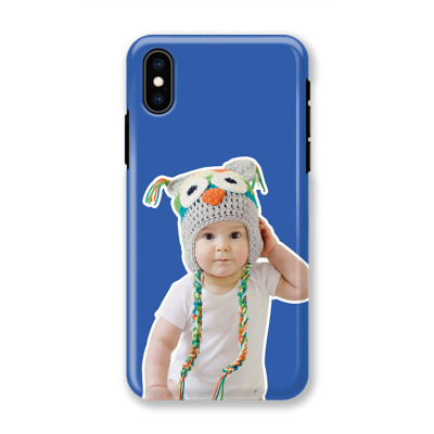 iPhone X/XS Case Casebus - Custom Photo Sticker Phone Case - Colorful