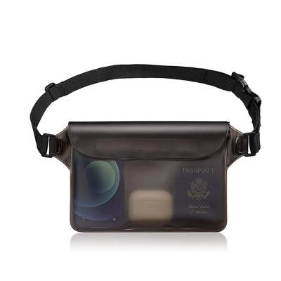 UNIVERSAL WATERPROOF POUCH for Samsung Galaxy A55 5G - With Waist Strap, Keep Phone and Valuables Safe and Dry, Perfect for Boating/Swimming/Snorkeling/Kayaking/Beach/Pool/Water/Park