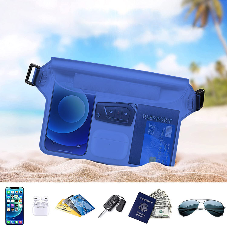 UNIVERSAL WATERPROOF POUCH - With Waist Strap, Keep Phone and Valuables ...