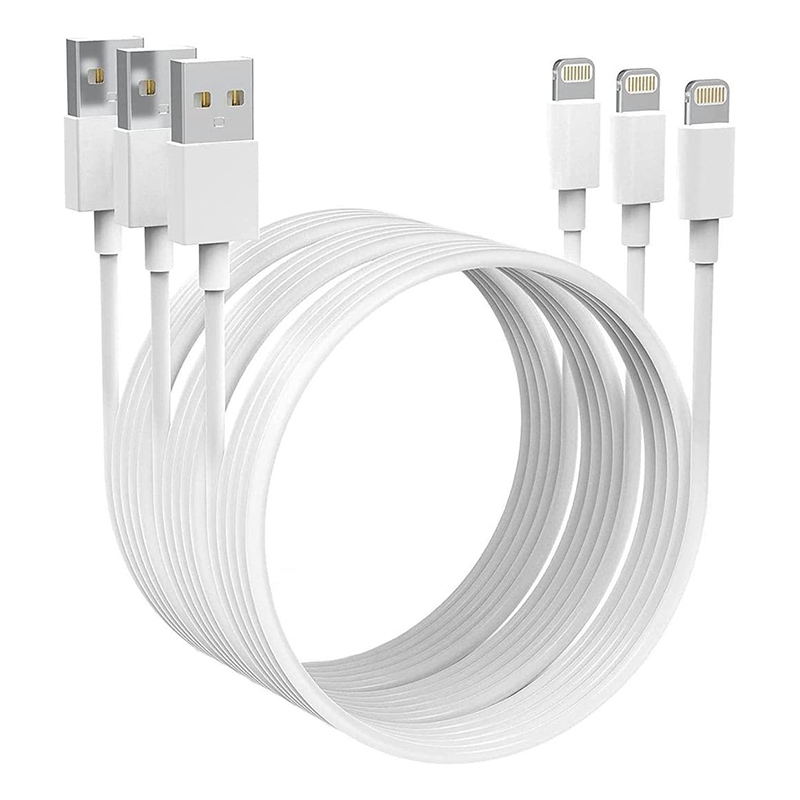 Lightning to USB A Cable, 4.92Foot, White, Compatible with iPhone