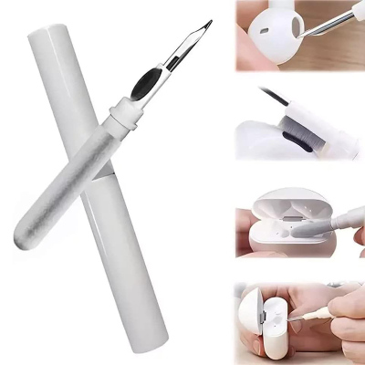 3IN1 MULTI FUNCTION CLEANER KIT for iPhone 12 Pro Max - Cleaner Kit For Airpods Compatible With Airpods Pro 1 2 3 Cleaning Kit Pen Shape Cleaner With Soft Brush For Wireless Headphones Charging Case Accessories Tools, Computer, Camera, Phone