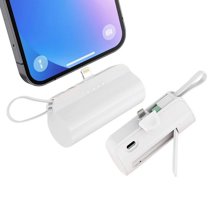 MINI STAND POWER BANK - Casebus Small Portable Charger, 5000mAh Mini Power  Bank, with Built in Type-C Cable & Foldable Stand, Slim External Battery -  Casebus