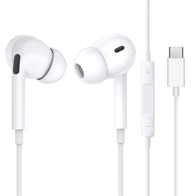 Type C Earbuds Wired Headphones  - For iPhone 15/16 Series, with USB Type C Connector